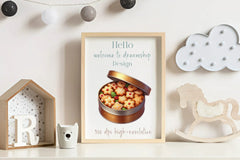 Holiday Christmas Cookies Clipart Bundle - CraftNest - Digital Crafting and Art