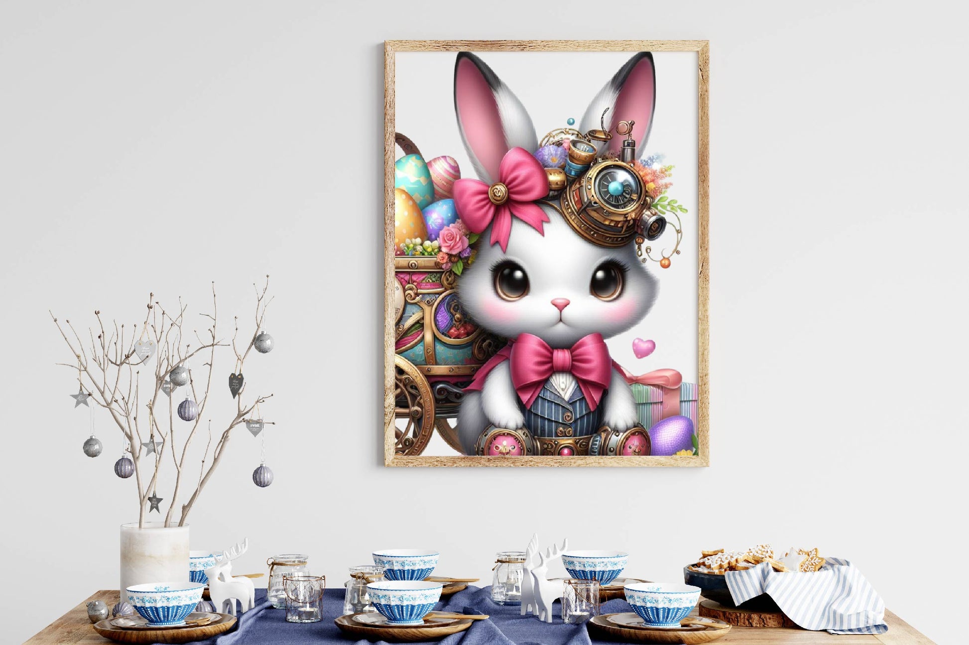 Easter Steampunk Bunny Clipart Bundle - CraftNest - Digital Crafting and Art
