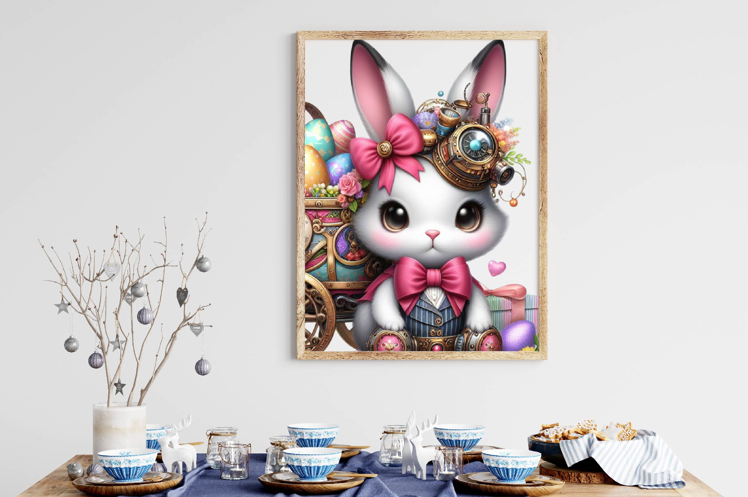 Easter Steampunk Bunny Clipart Bundle - CraftNest - Digital Crafting and Art