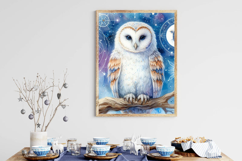 Celestial Owls Clipart Bundle - CraftNest - Digital Crafting and Art