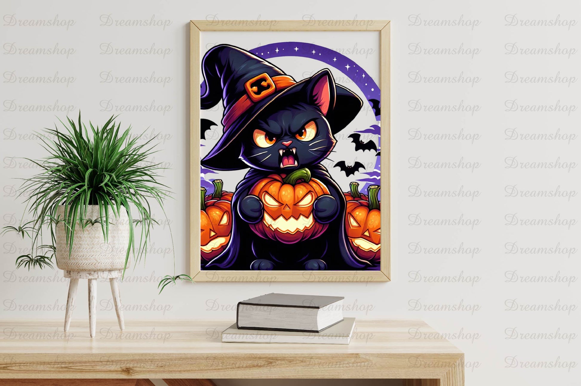 Halloween Black Cat With Pumpkin Clipart Bundle - CraftNest - Digital Crafting and Art