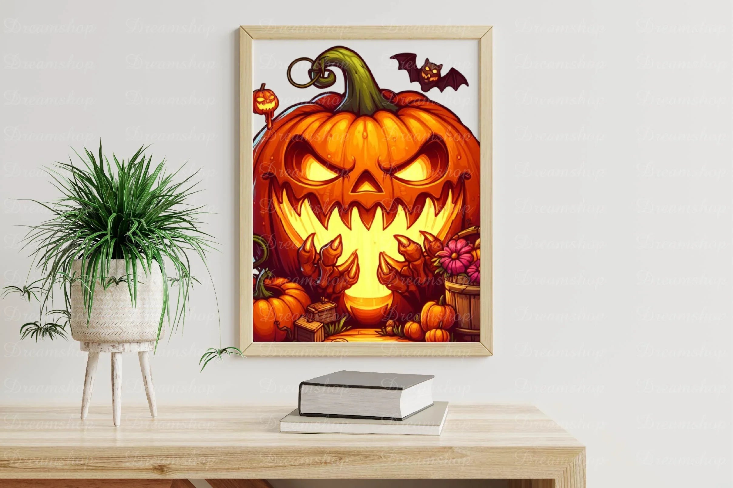 Horror Pumpkin Clipart Bundle - CraftNest - Digital Crafting and Art
