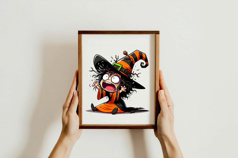 Halloween Halloween Witch Clipart Bundle - CraftNest - Digital Crafting and Art