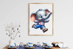 Elephant Playing Football Clipart Bundle - CraftNest - Digital Crafting and Art