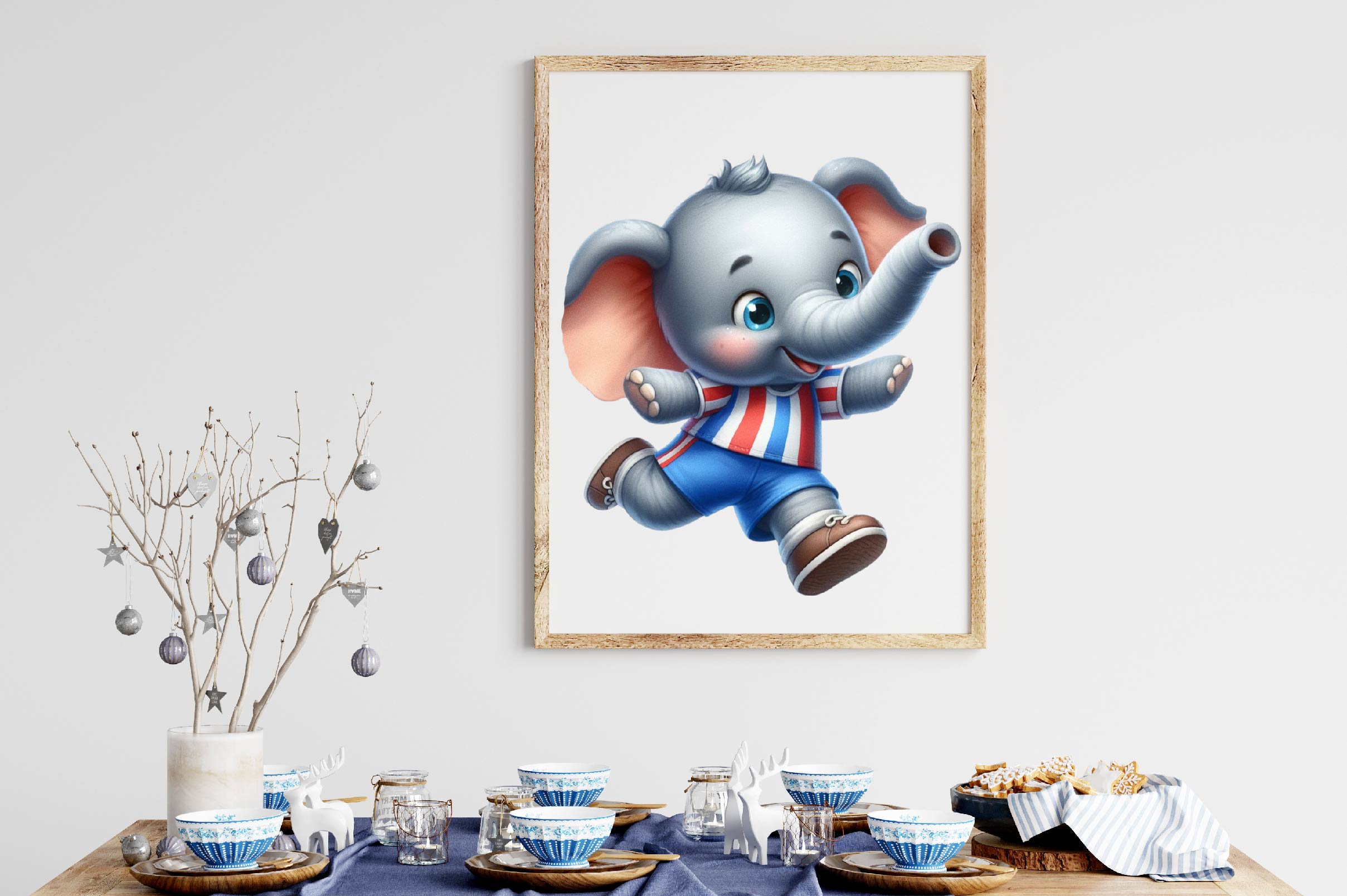 Elephant Playing Football Clipart Bundle - CraftNest - Digital Crafting and Art