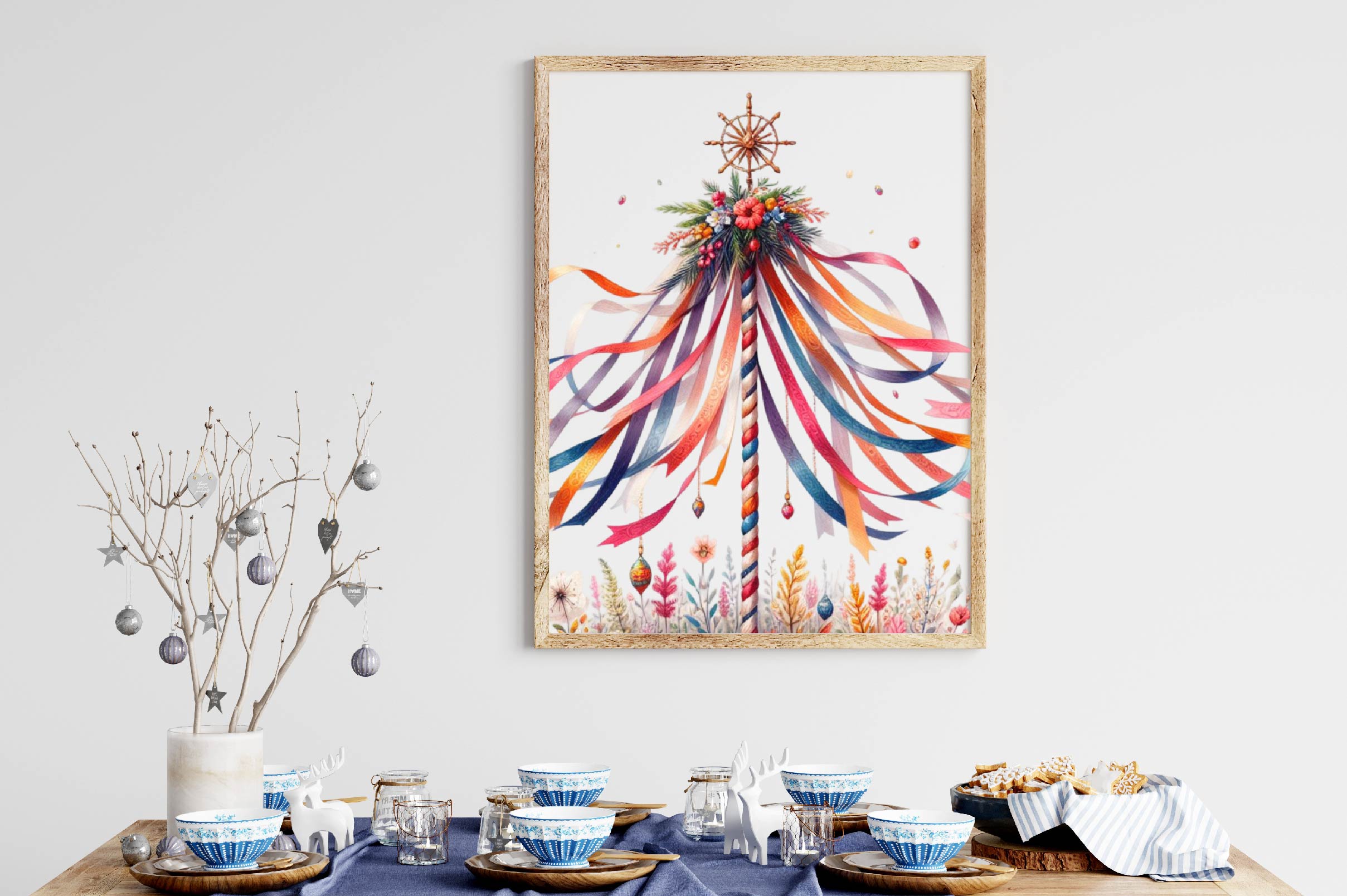 Maypole Clipart Bundle - CraftNest - Digital Crafting and Art