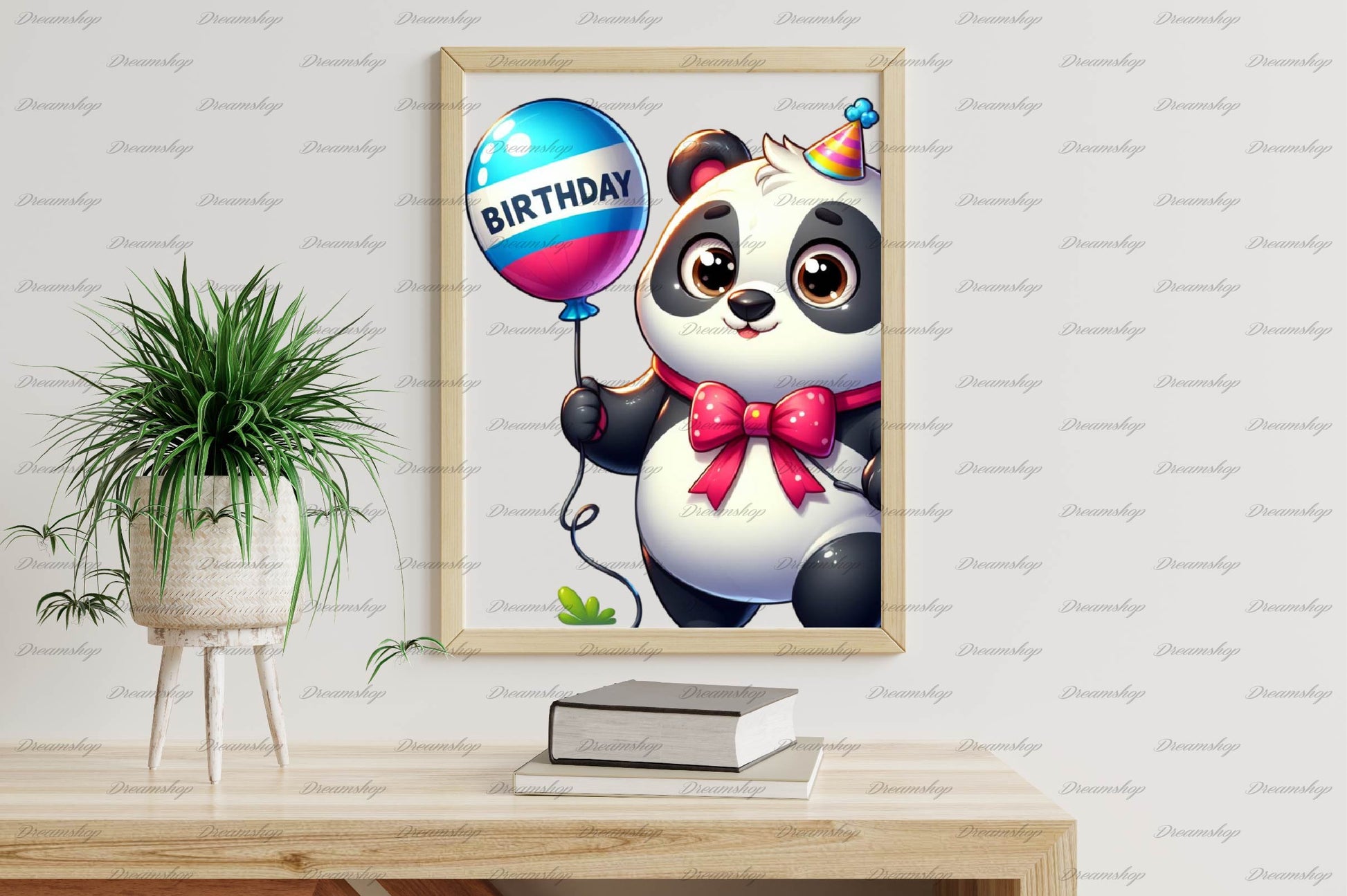 Panda Birthday Clipart Bundle - CraftNest - Digital Crafting and Art