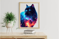 Celestial Black Cat Magic Cat Clipart Bundle - CraftNest - Digital Crafting and Art
