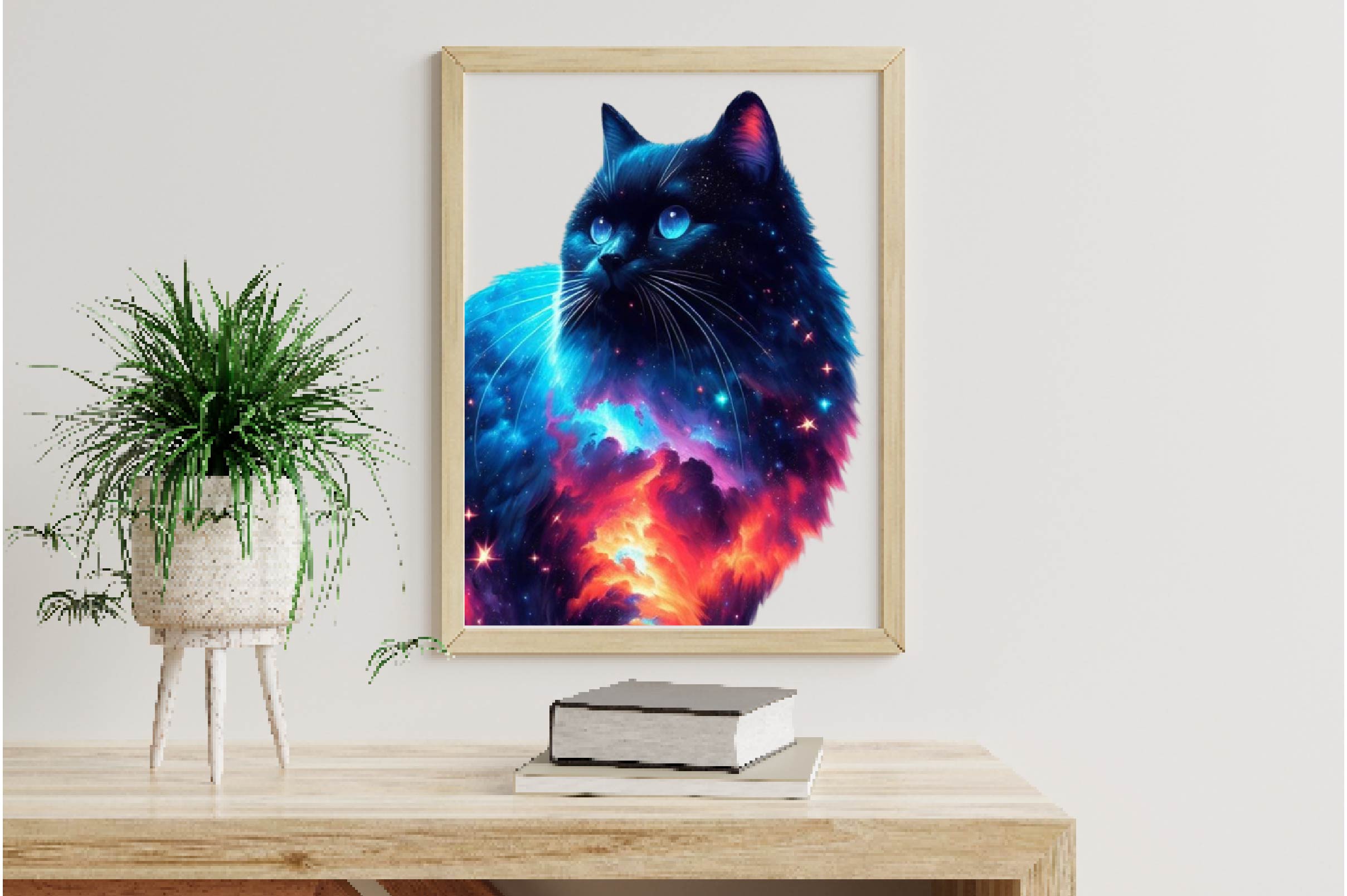 Celestial Black Cat Magic Cat Clipart Bundle - CraftNest - Digital Crafting and Art
