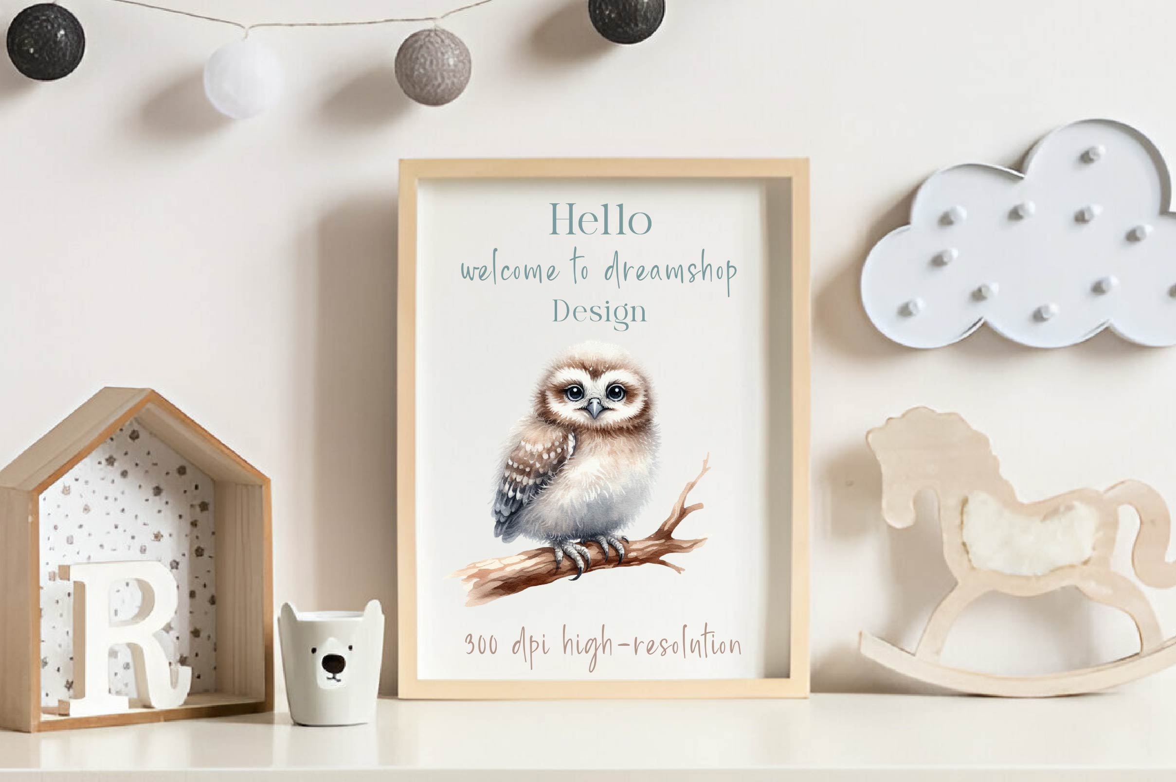 Baby Owl Clipart Bundle - CraftNest - Digital Crafting and Art