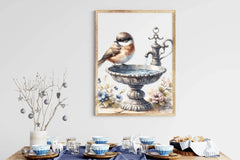 Birdbaths Clipart Bundle - CraftNest - Digital Crafting and Art