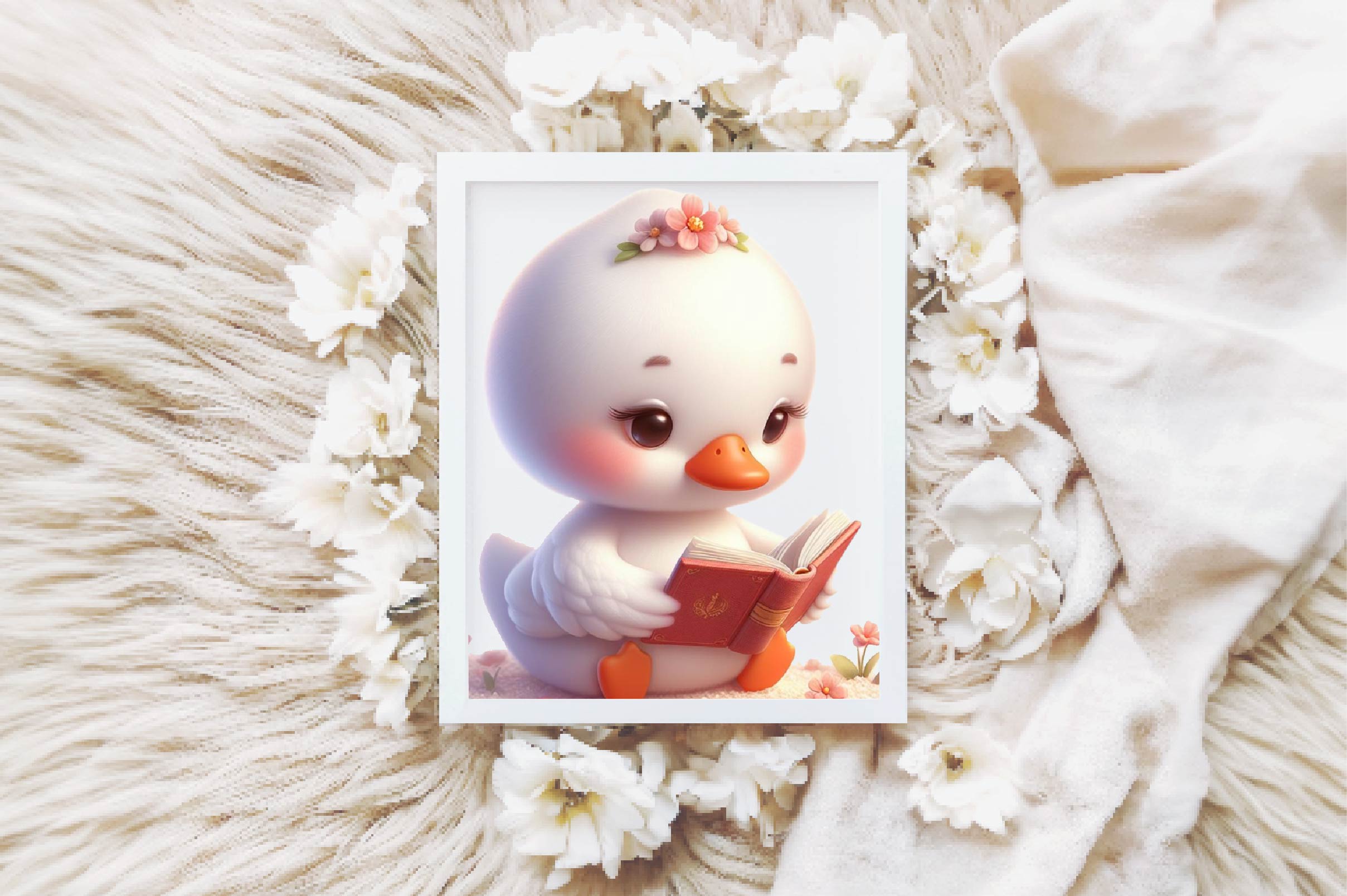 Cute Spring Swans Clipart Bundle - CraftNest - Digital Crafting and Art