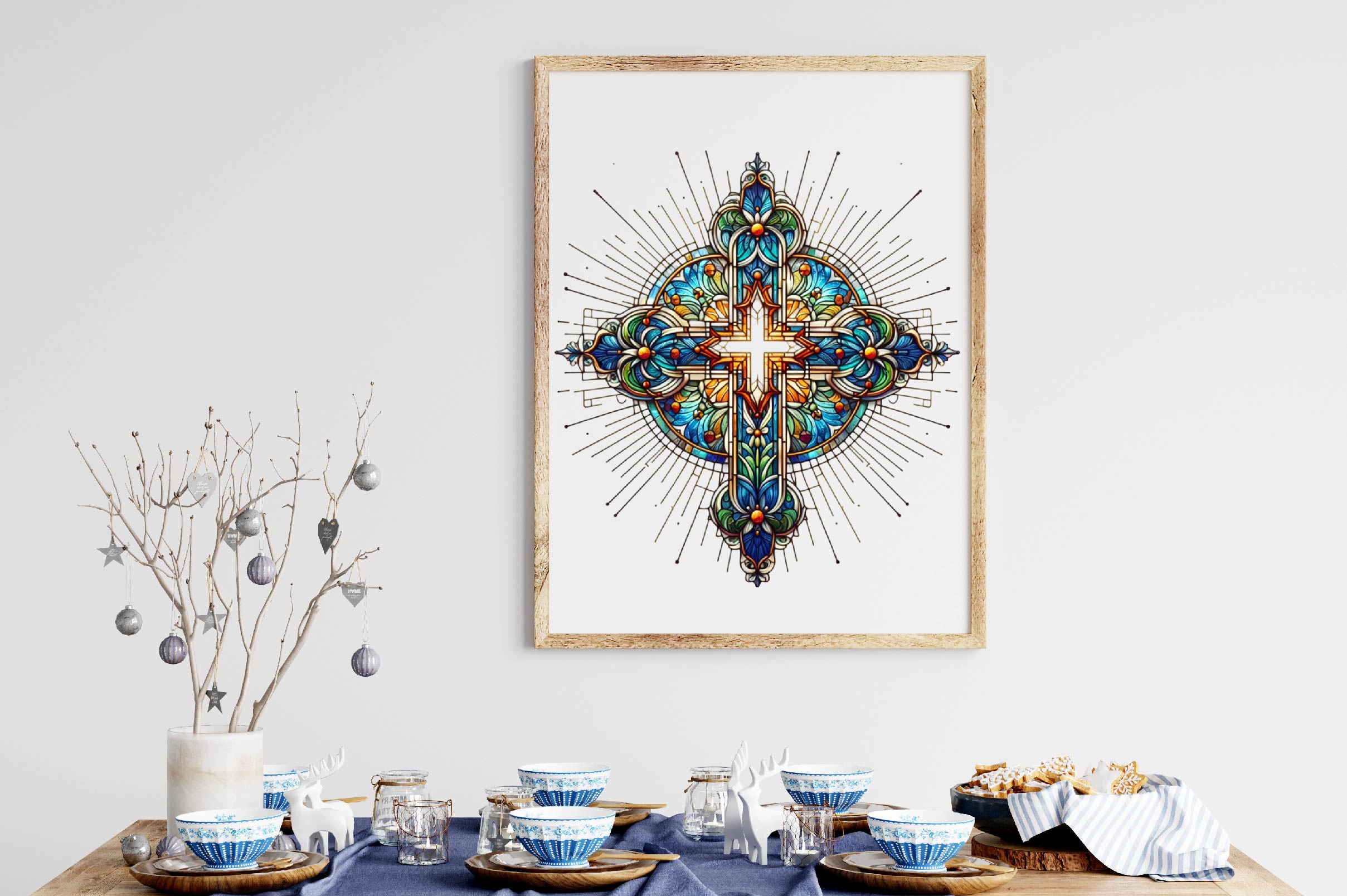 Stained Glass Crosses Clipart Bundle - CraftNest - Digital Crafting and Art