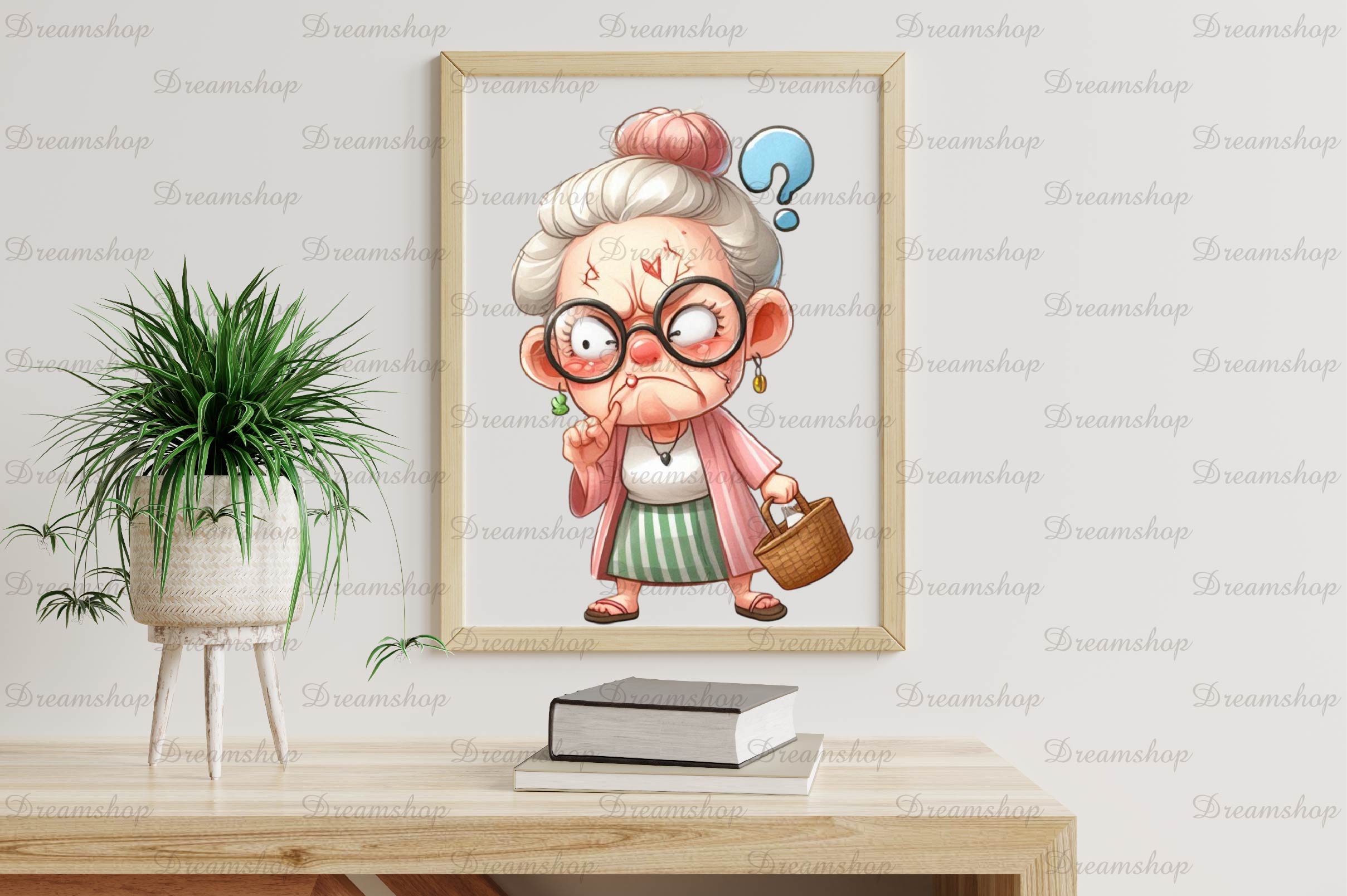 Funny Grandma Clipart Bundle - CraftNest - Digital Crafting and Art