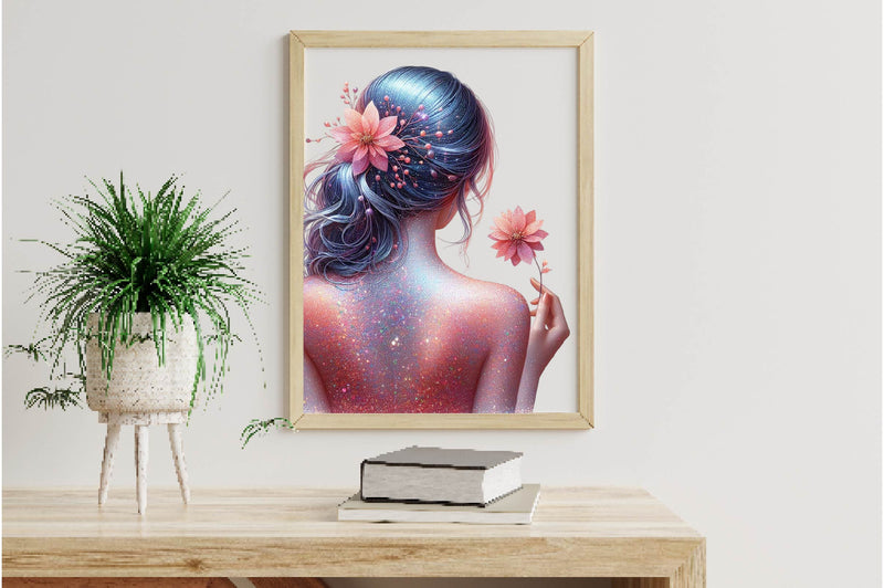 Beautiful Woman Rear View Clipart Bundle - CraftNest - Digital Crafting and Art