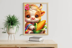 Cinco De Mayo Highland Cow Clipart Bundle - CraftNest - Digital Crafting and Art