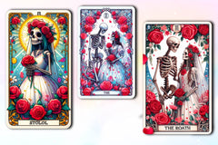 Gothic Wedding Tarot Card Clipart Bundle - CraftNest - Digital Crafting and Art