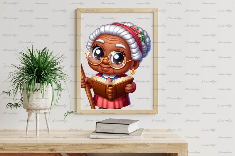 Funny Old Ladies Clipart Bundle 1 - CraftNest - Digital Crafting and Art