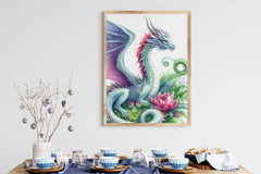 Garden Dragons Clipart Bundle - CraftNest - Digital Crafting and Art