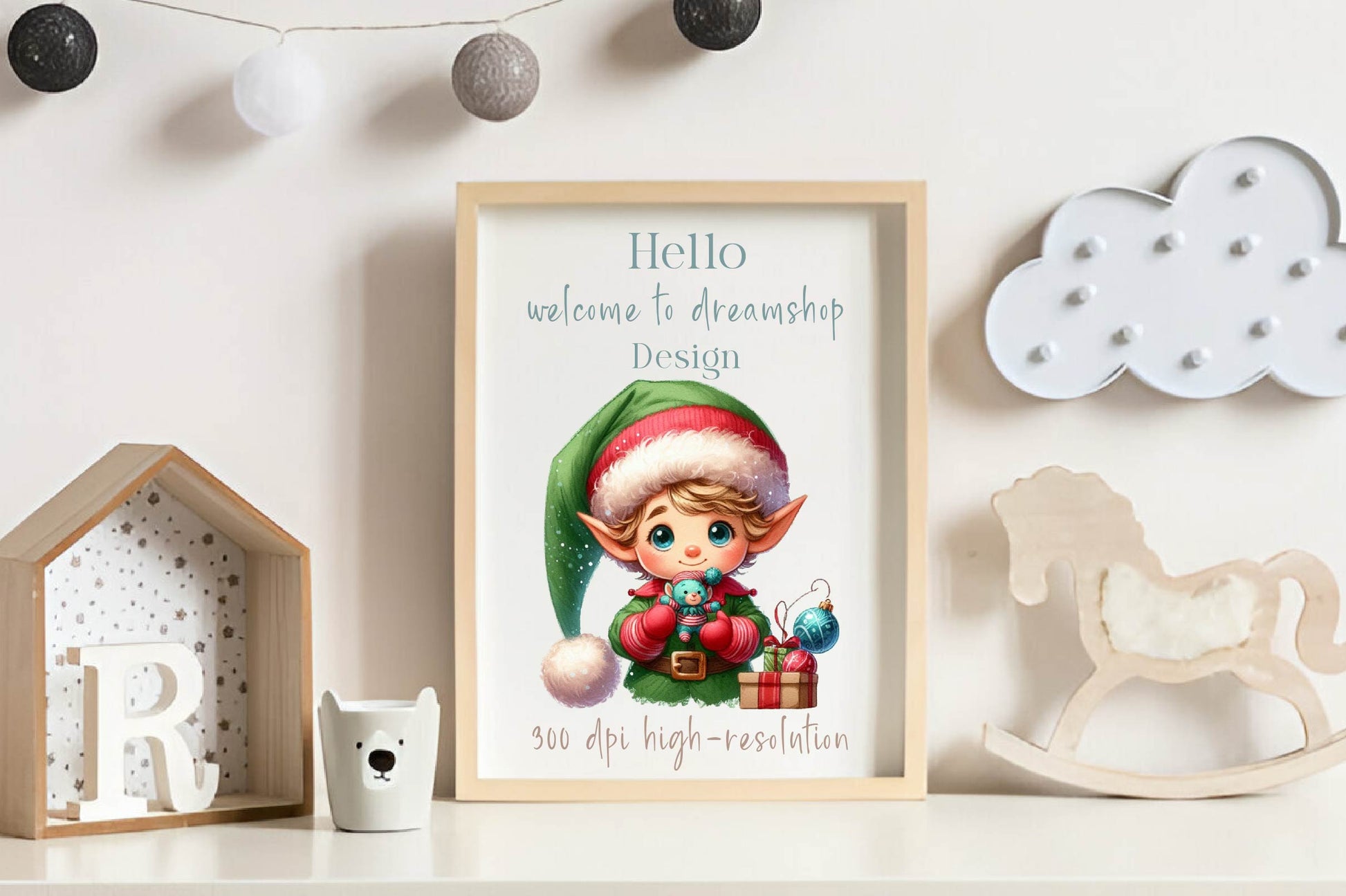 Cute Christmas Elves Clipart Bundle - CraftNest - Digital Crafting and Art