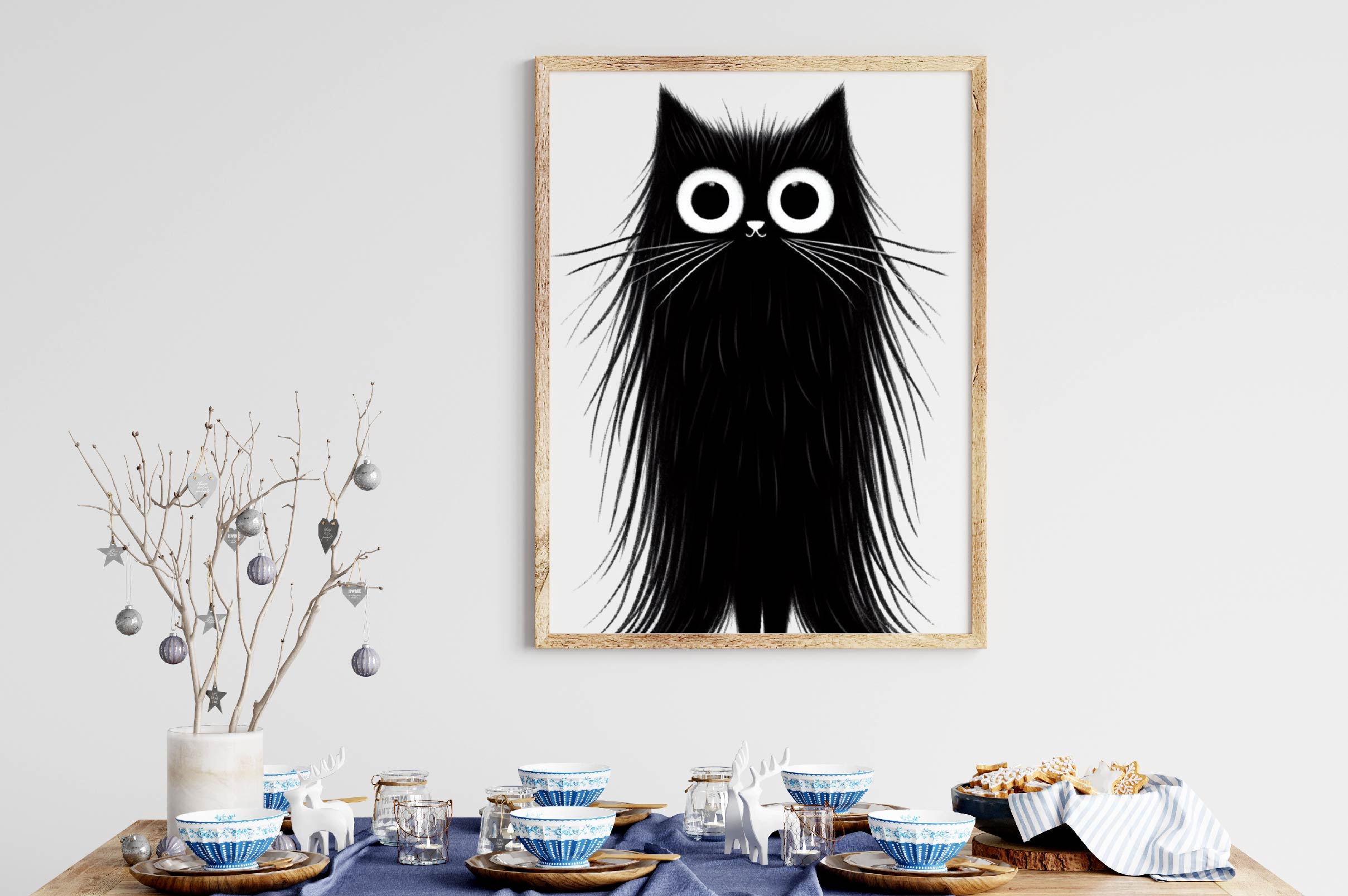Whimsical Black Cat Clipart Bundle 3 - CraftNest - Digital Crafting and Art