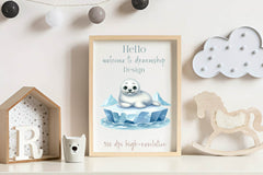Ice Harp Seal Clipart Bundle - CraftNest - Digital Crafting and Art