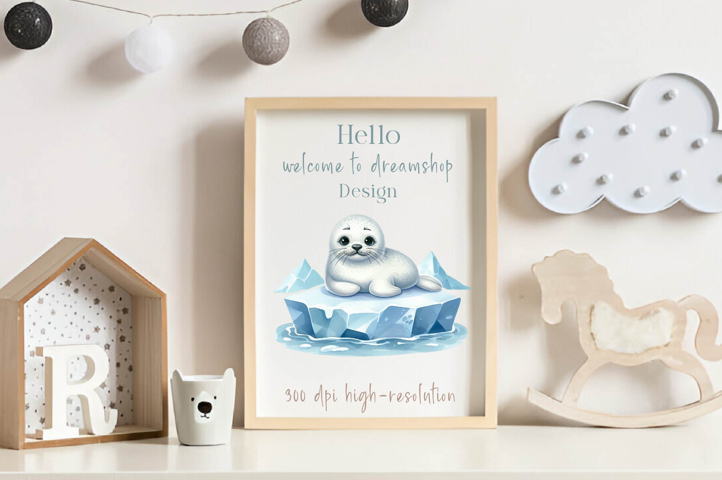 Ice Harp Seal Clipart Bundle - CraftNest - Digital Crafting and Art