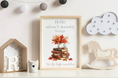 Autumn Books Clipart Bundle 1 - CraftNest - Digital Crafting and Art