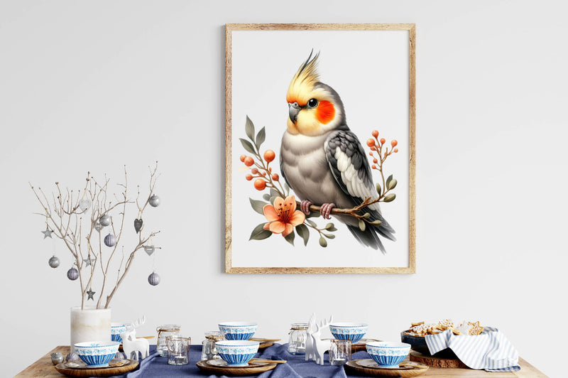 Cockatiel Clipart Bundle - CraftNest - Digital Crafting and Art