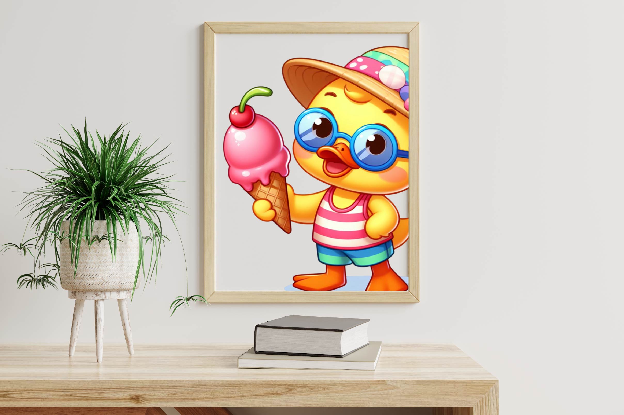 Duck In Pool Party Clipart Bundle - CraftNest - Digital Crafting and Art