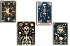 Magic And Skeleton Tarot Card Clipart Bundle - CraftNest - Digital Crafting and Art