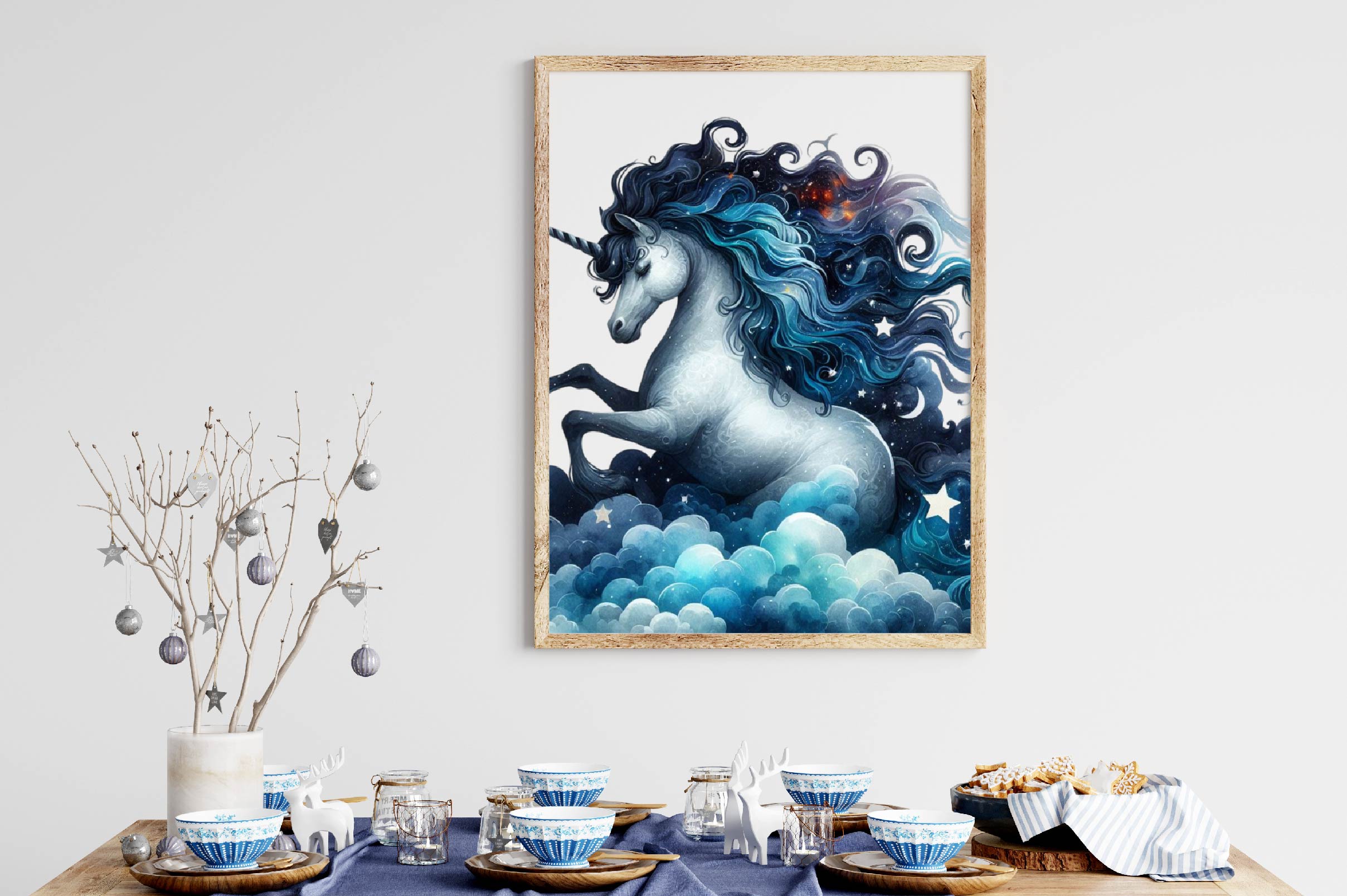 Night Unicorn Clipart Bundle 1 - CraftNest - Digital Crafting and Art