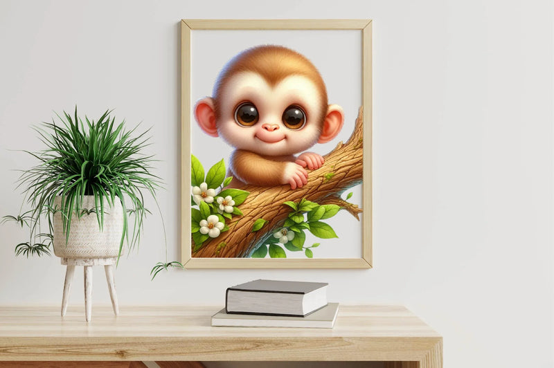 Monkey Clipart Bundle - CraftNest - Digital Crafting and Art