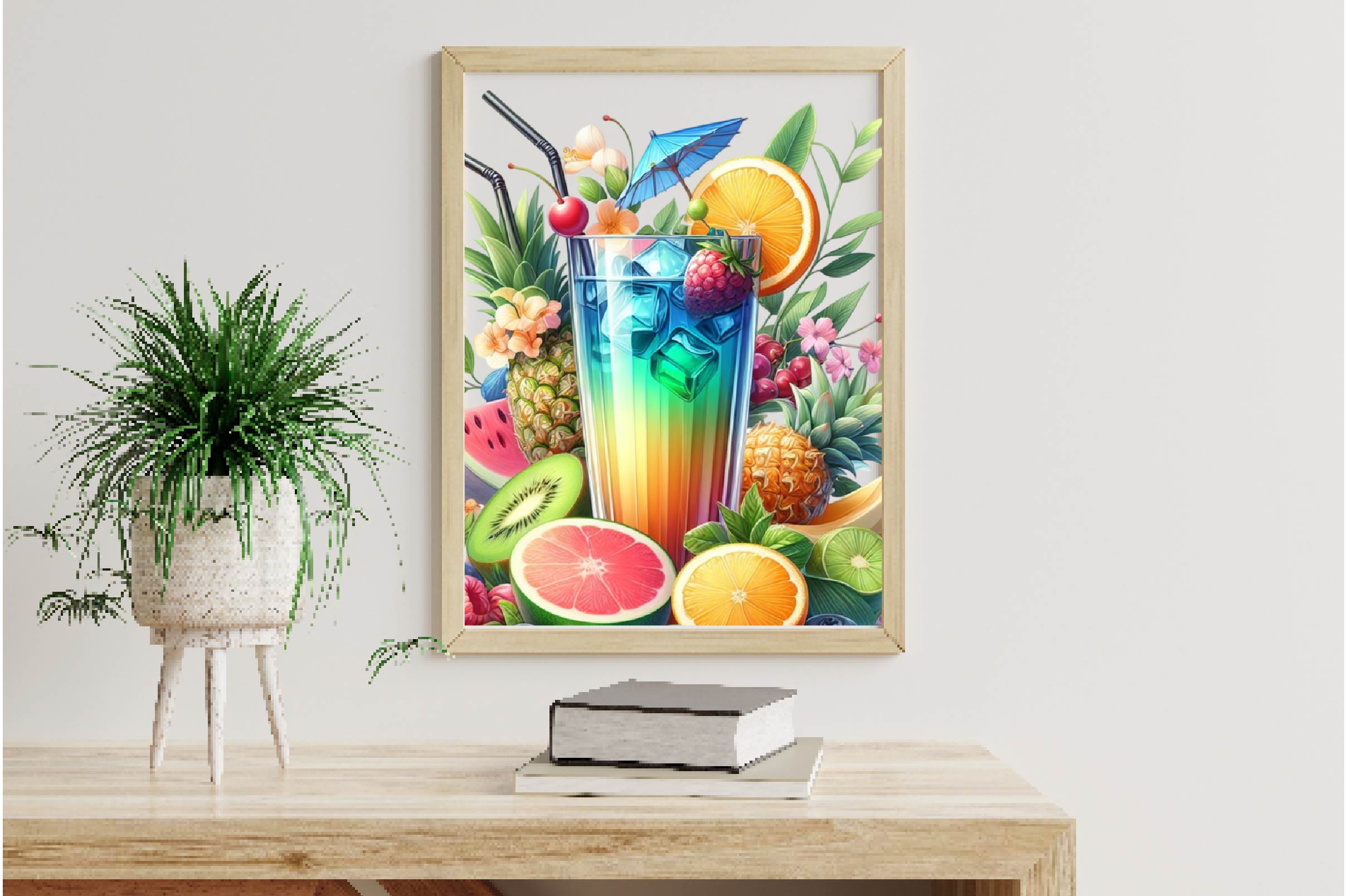 Summer Cocktail Clipart Bundle - CraftNest - Digital Crafting and Art