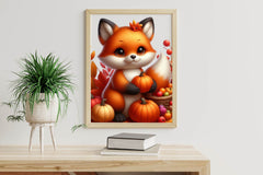 Autumn Fox Clipart Bundle - CraftNest - Digital Crafting and Art