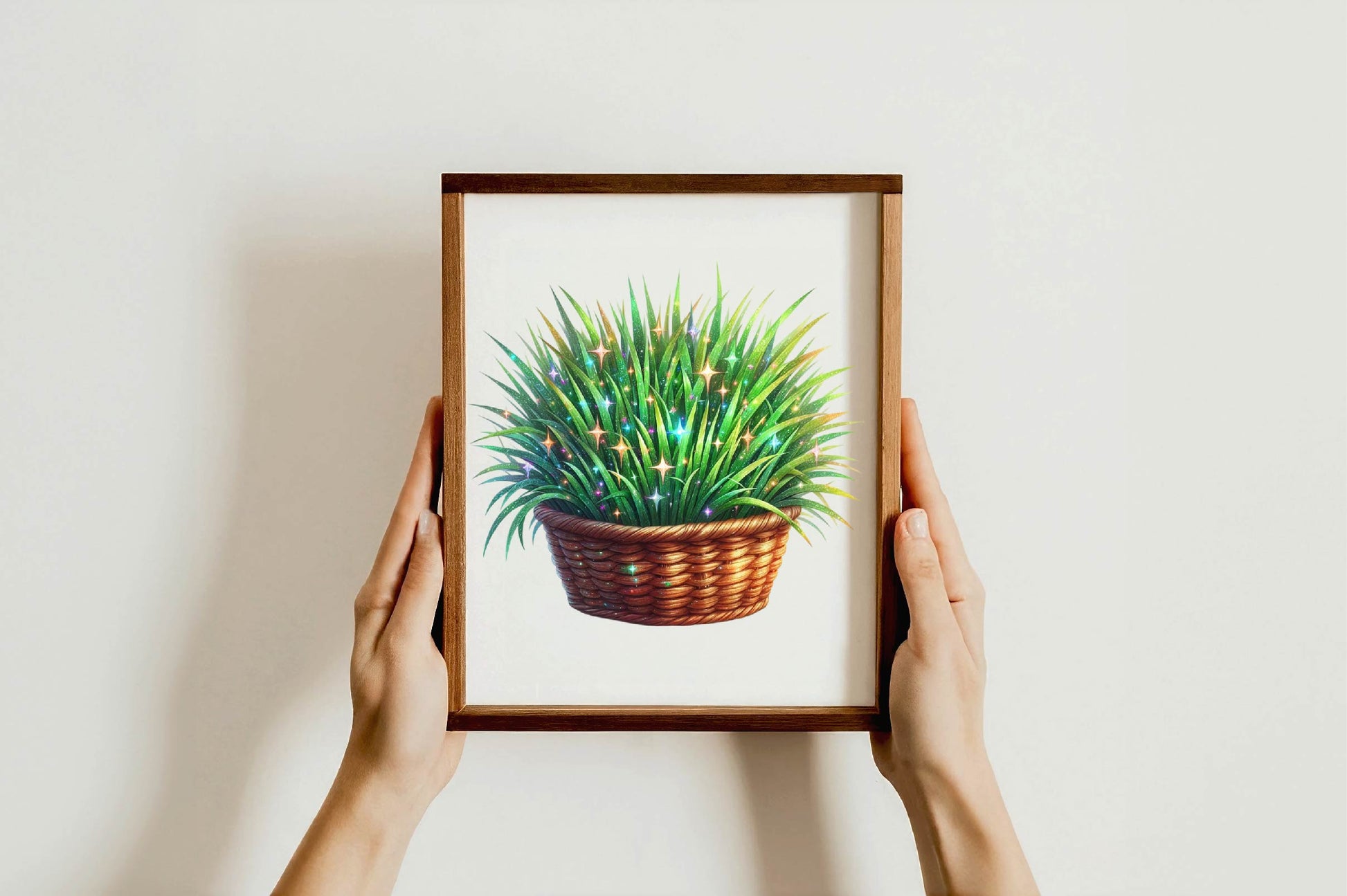 Spring Grass In Basket Clipart Bundle - CraftNest - Digital Crafting and Art