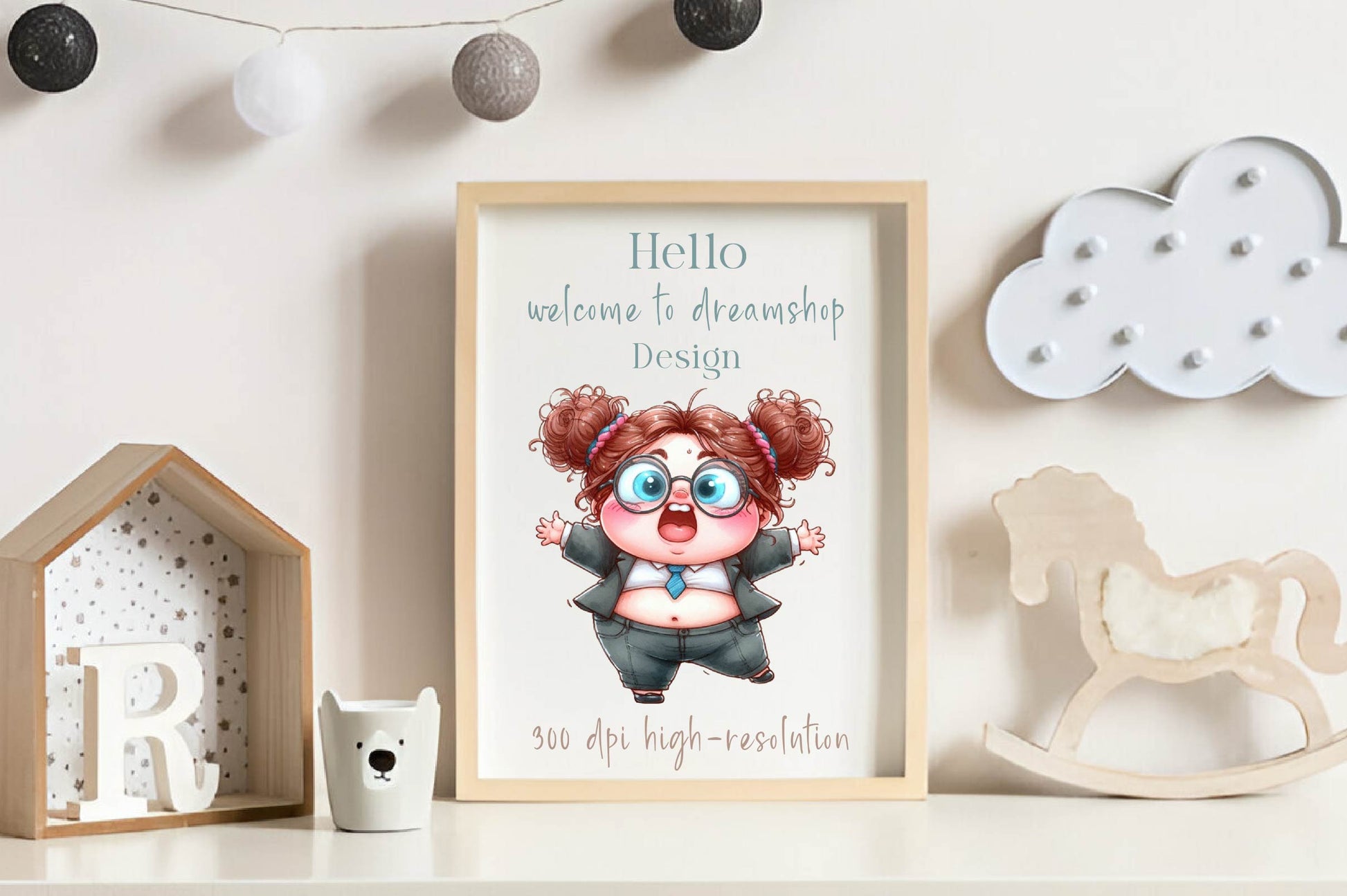 Cute Chubby Fat Girl Clipart Bundle - CraftNest - Digital Crafting and Art