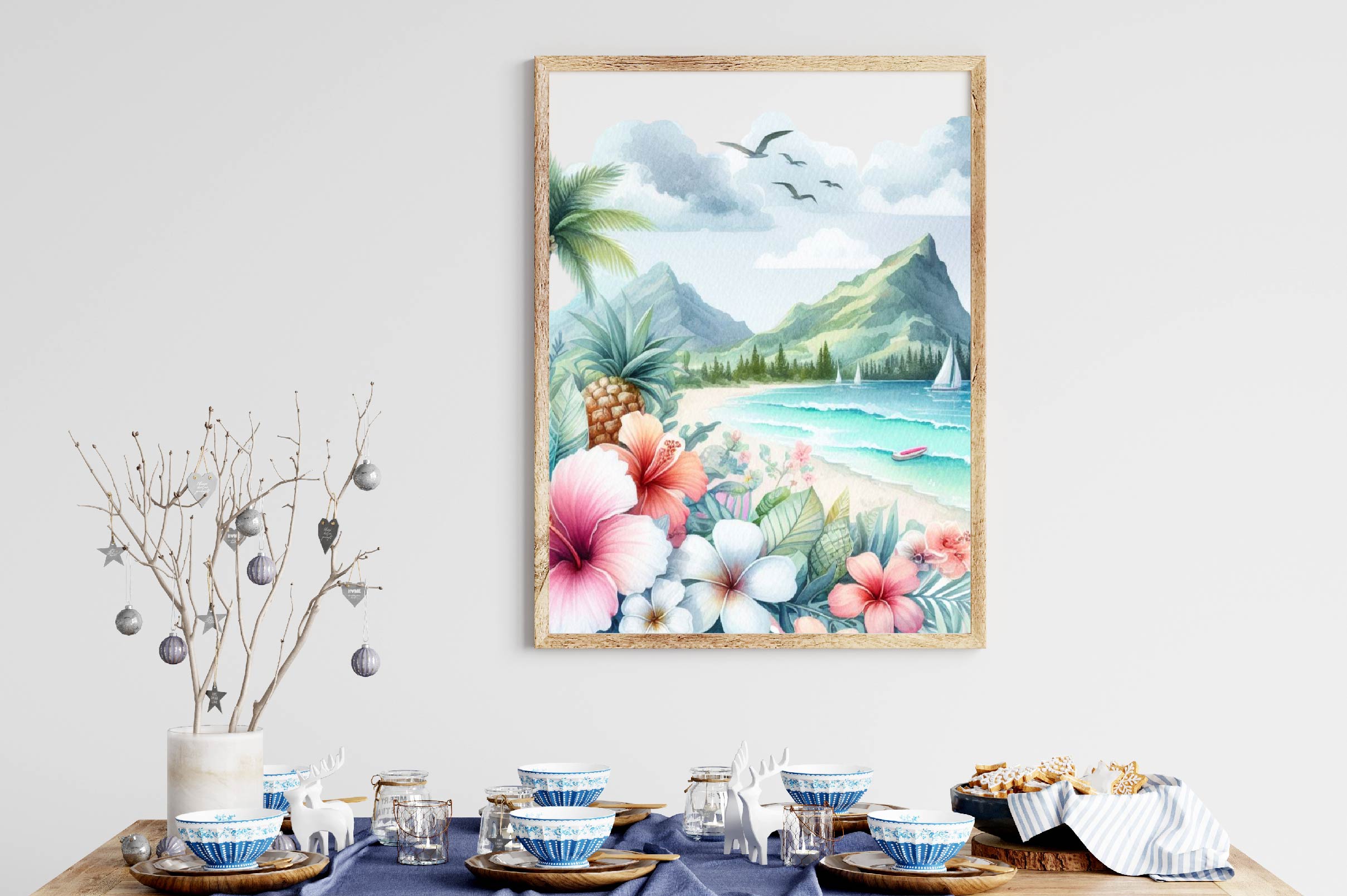 Pastel Hawaii Clipart Bundle - CraftNest - Digital Crafting and Art