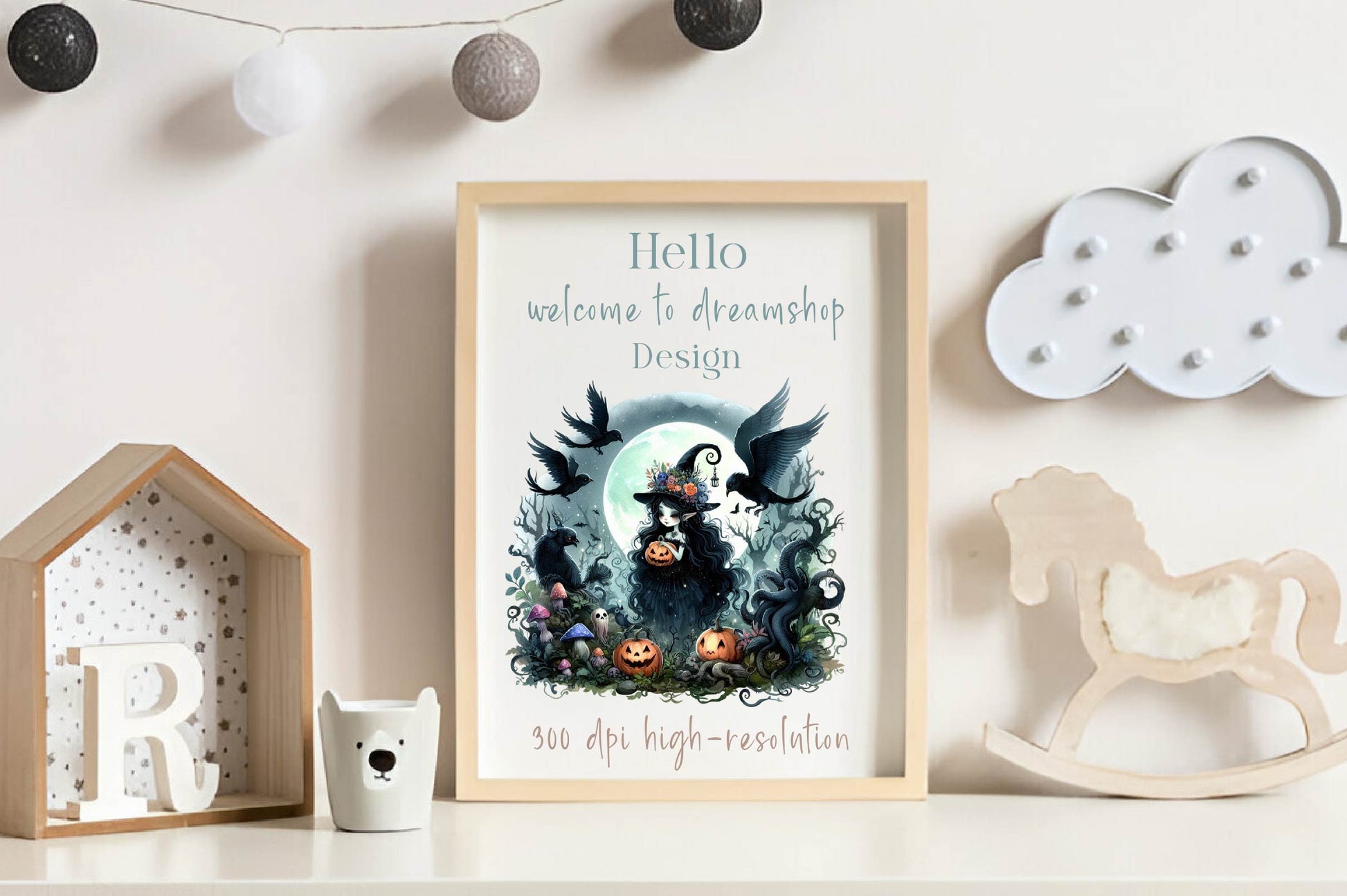 Halloween Forest Nymph Fairy Clipart Bundle - CraftNest - Digital Crafting and Art