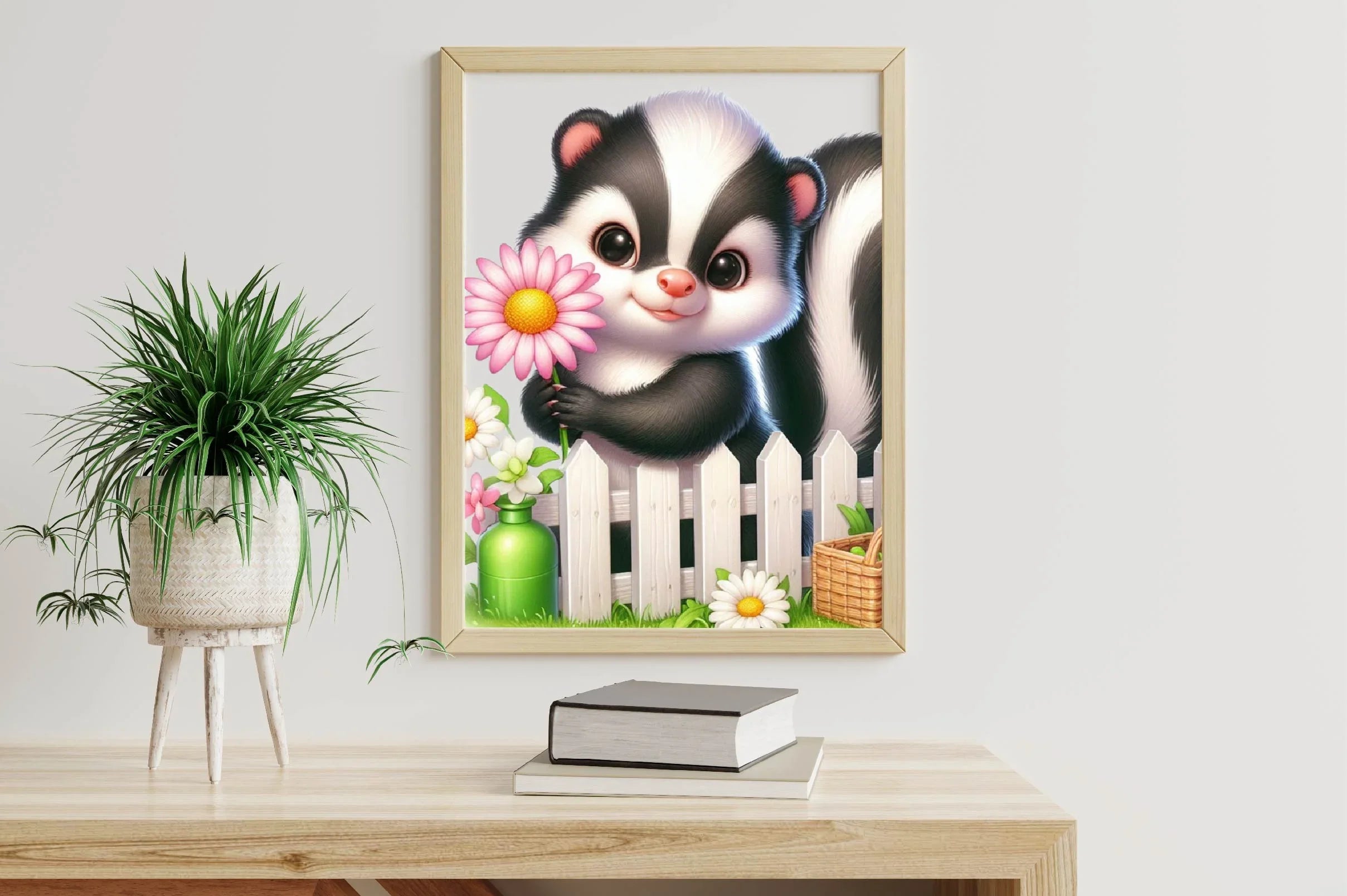 Spring Skunk Clipart Bundle - CraftNest - Digital Crafting and Art