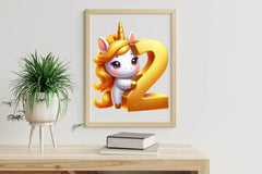 Gold Birthday Number Clipart Bundle - CraftNest - Digital Crafting and Art