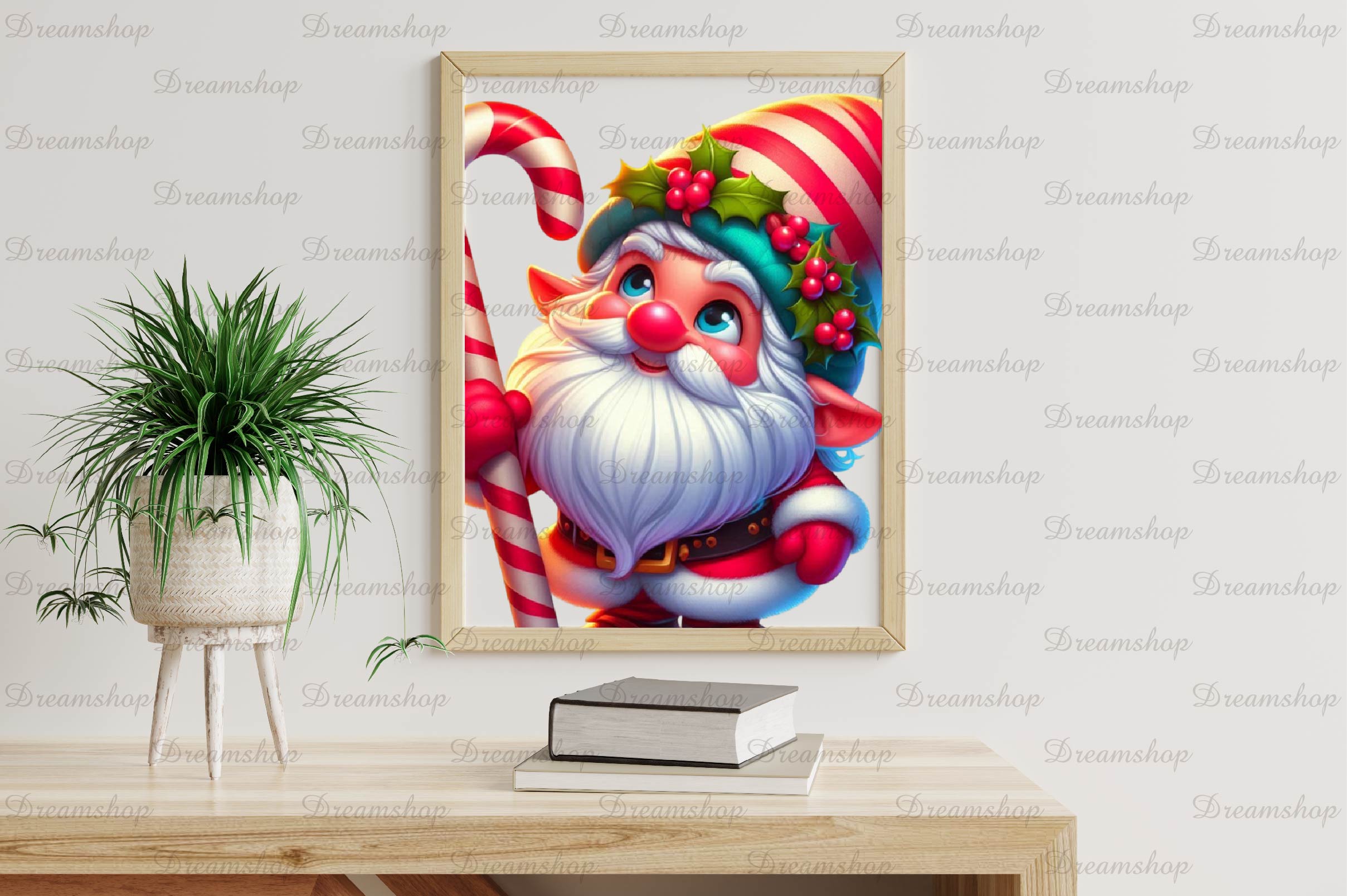 Christmas Gnome Clipart Bundle 1 - CraftNest - Digital Crafting and Art