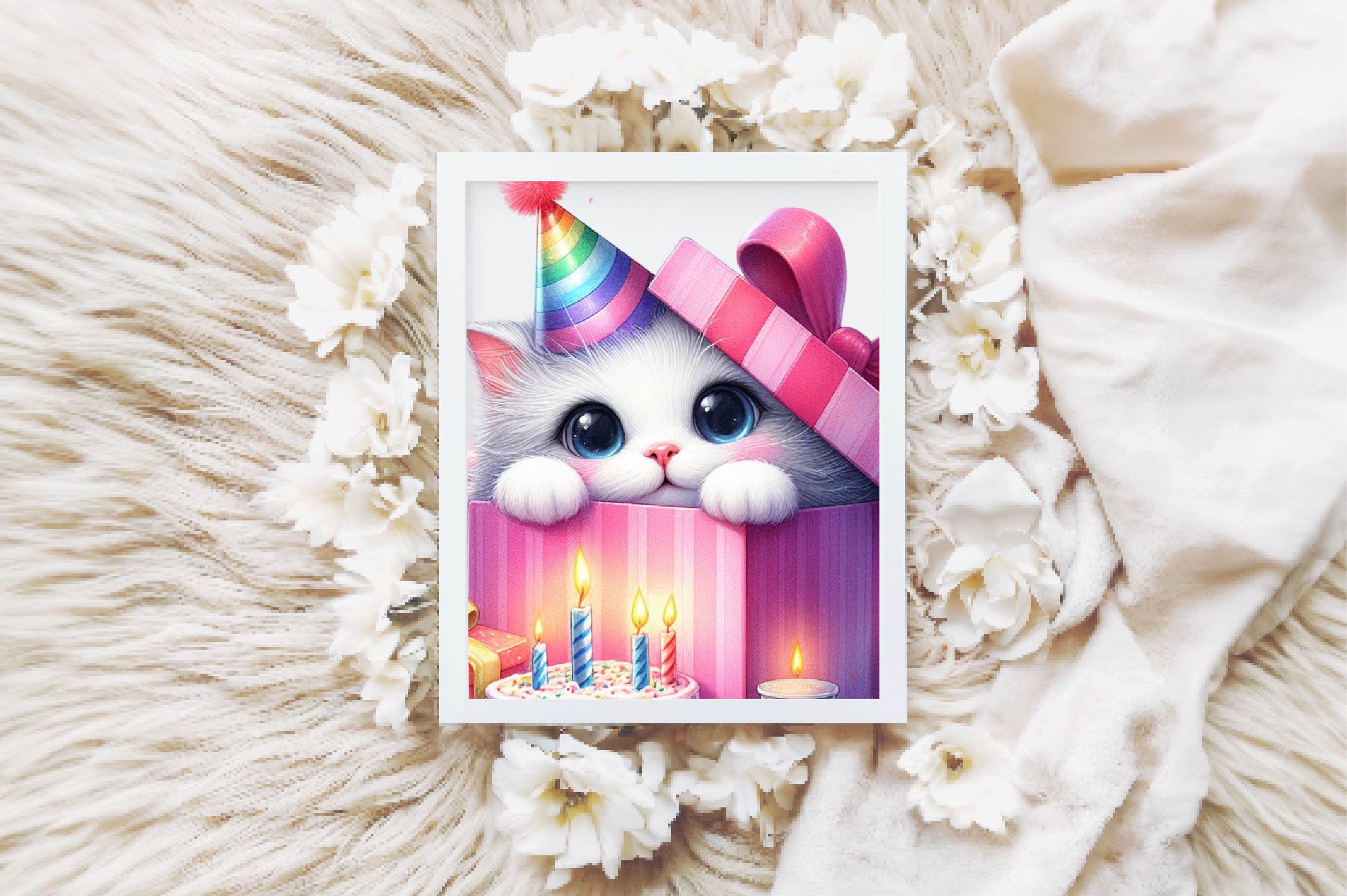 Birthday Animal Clipart Bundle - CraftNest - Digital Crafting and Art