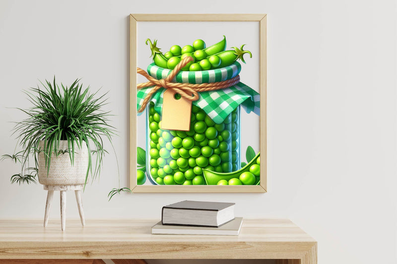 Vegetables Jarful Joys Clipart Bundle - CraftNest - Digital Crafting and Art