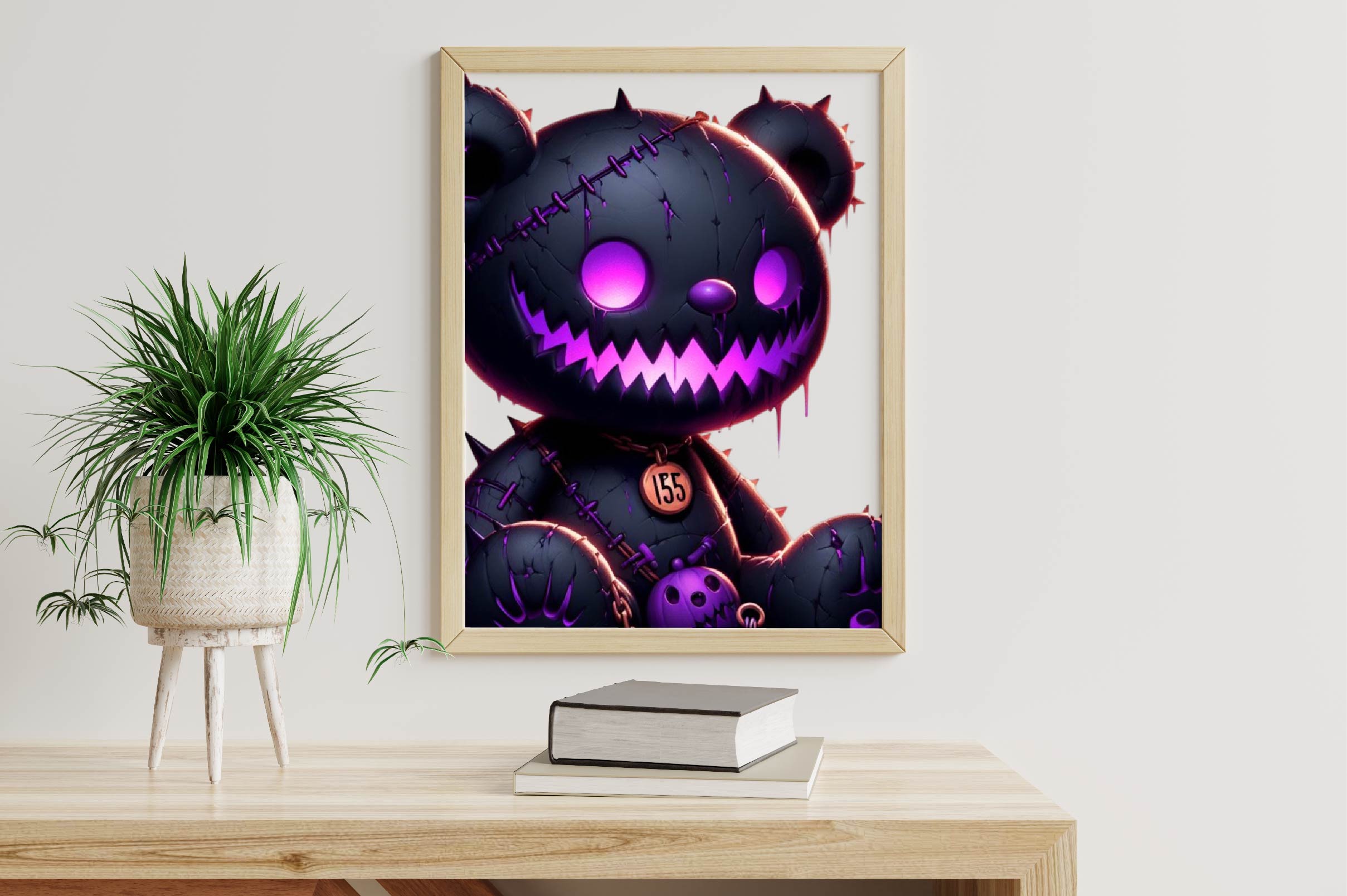 Halloween Scary Teddy Bear Clipart Bundle - CraftNest - Digital Crafting and Art