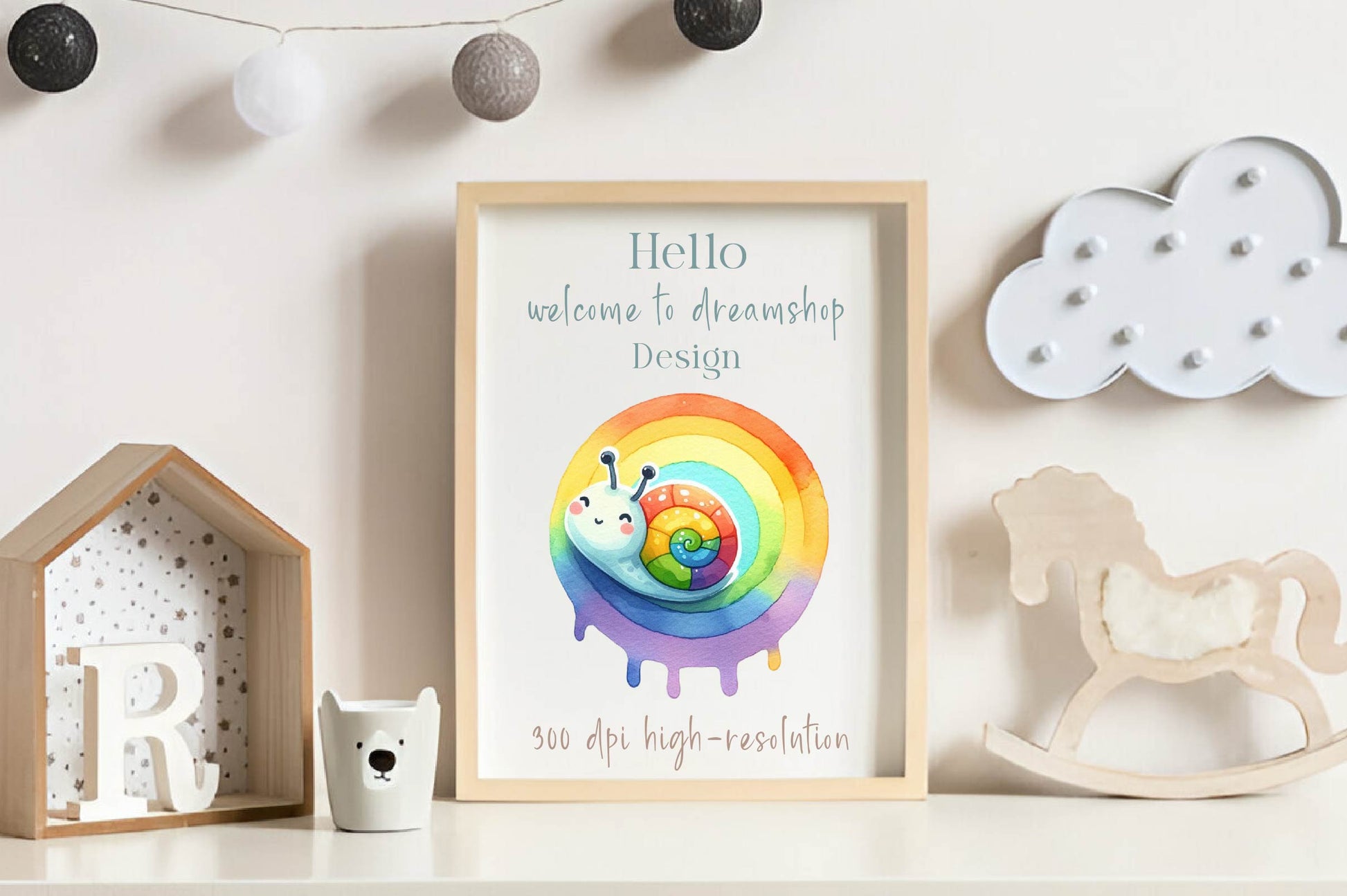 Rainbow Snail Clipart Bundle - CraftNest - Digital Crafting and Art