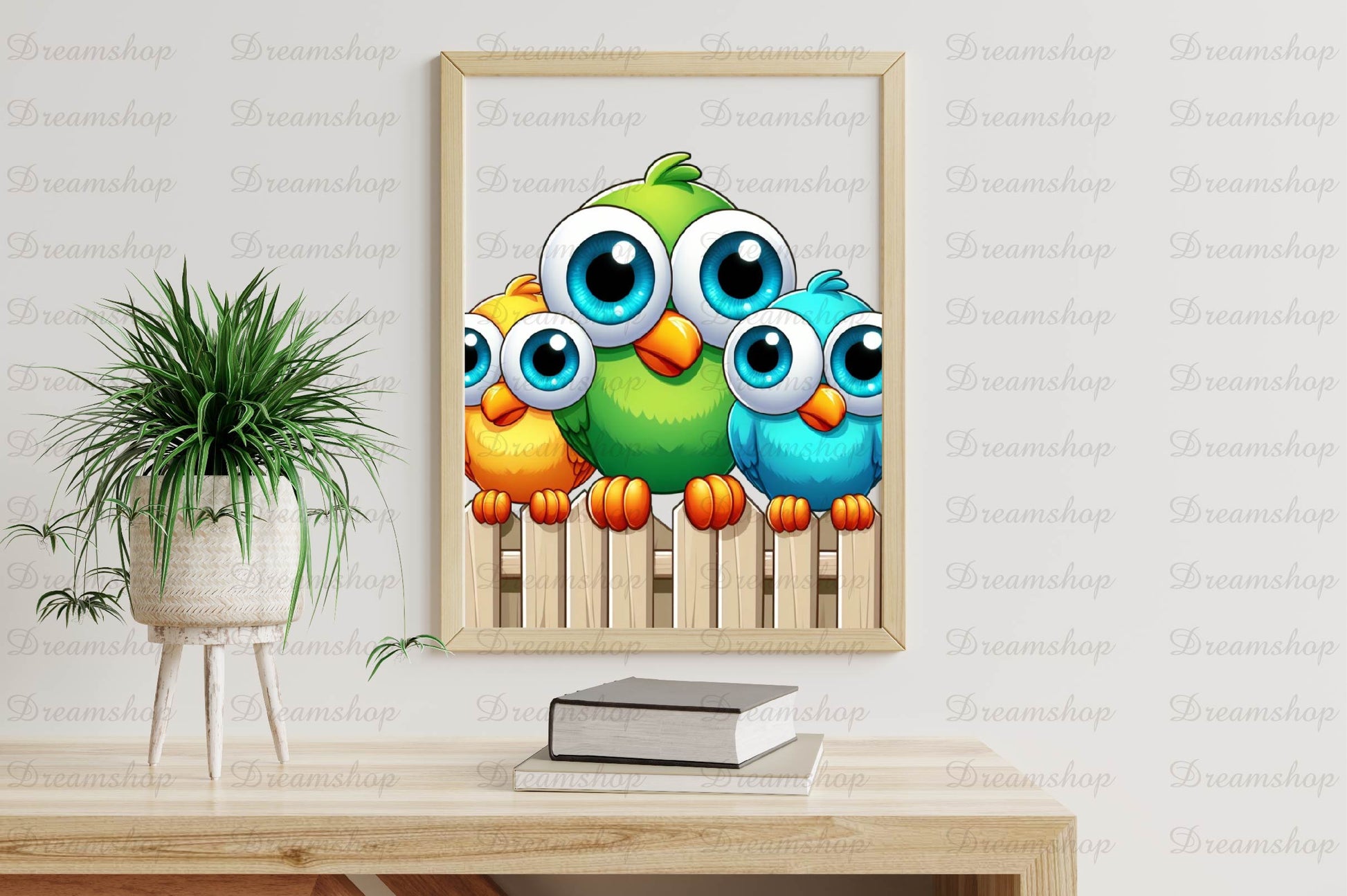 Funny Birds On Fence Clipart Bundle - CraftNest - Digital Crafting and Art