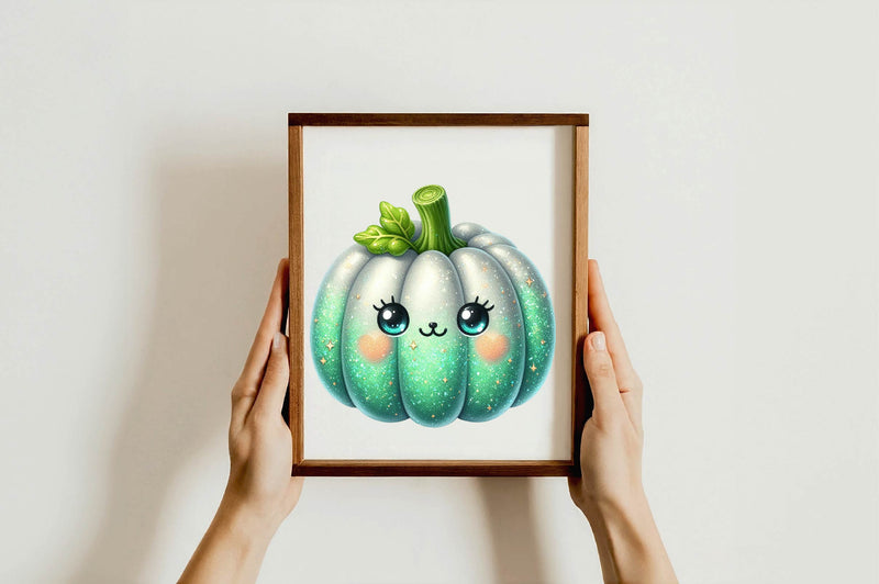 Halloween Cute Pumpkin Clipart Bundle - CraftNest - Digital Crafting and Art