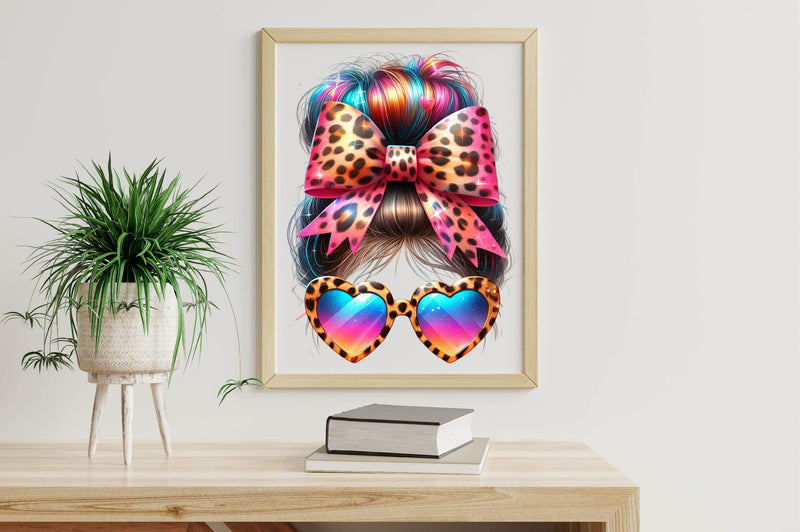 Messy Bun Mom Life Clipart Bundle - CraftNest - Digital Crafting and Art