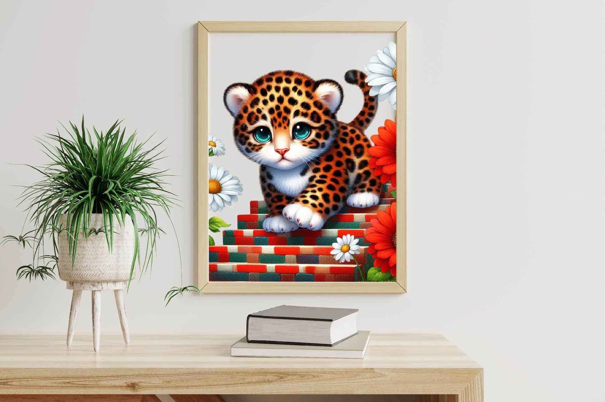 Spring Leopard Clipart Bundle - CraftNest - Digital Crafting and Art